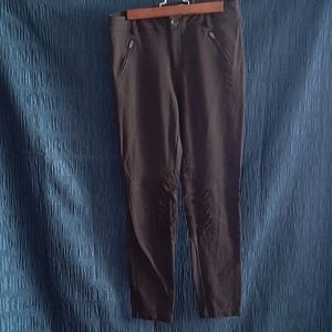 cabi brown riding pants